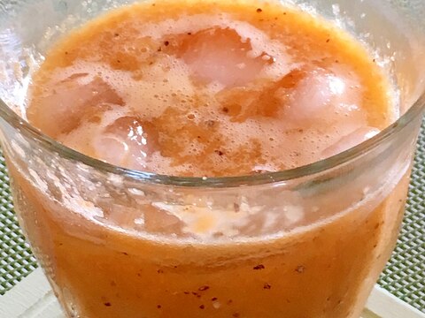 市販オレンジジュースを使う人参とキウイのスムージー レシピ 作り方 By Ahir 楽天レシピ